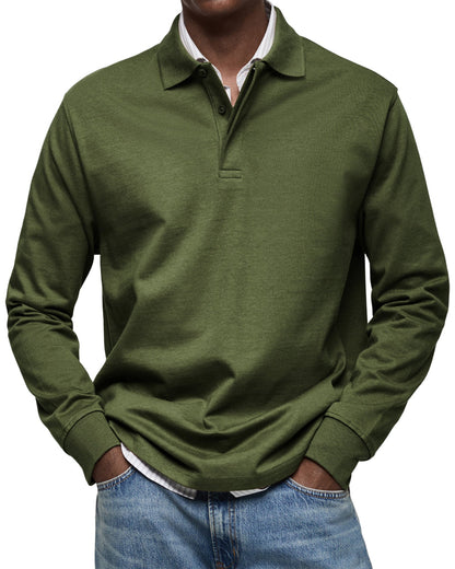 Langarm Polo Shirt Stil - Ilias