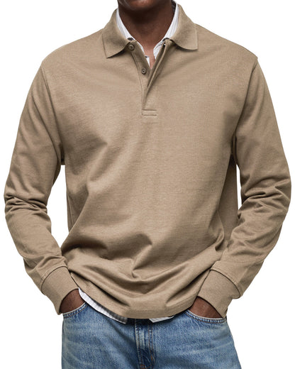 Langarm Polo Shirt Stil - Ilias