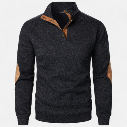 Langarm Pullover Mit Stehkragen - Eddy