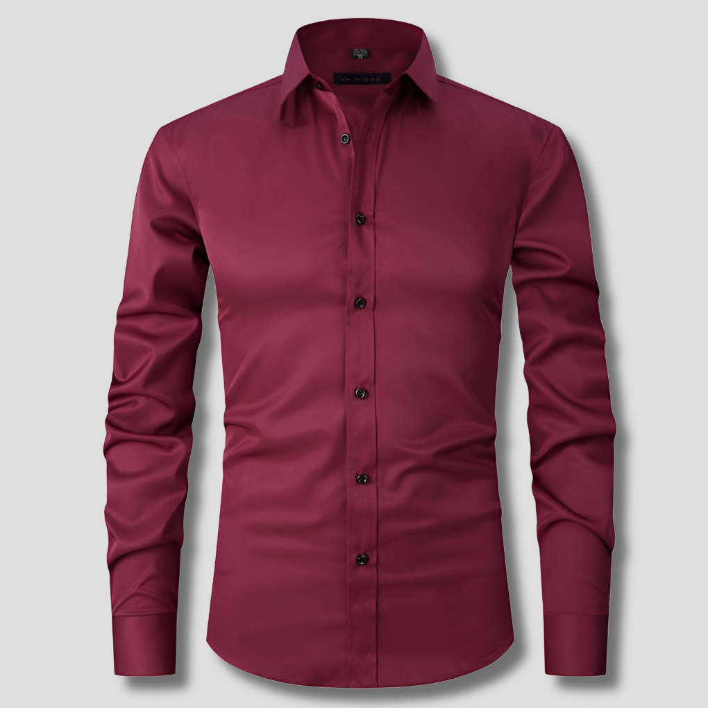 Langarm Slim Fit Hemd - Kian