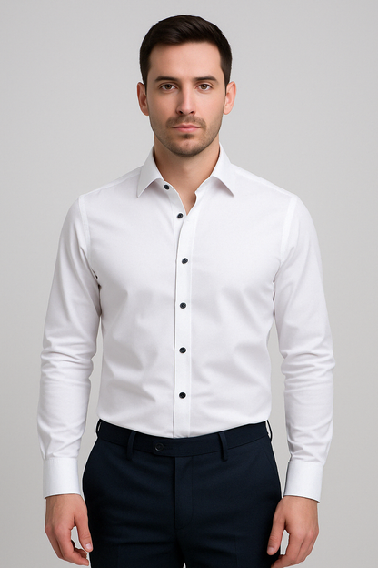 Langarm Slim Fit Hemd - Kian