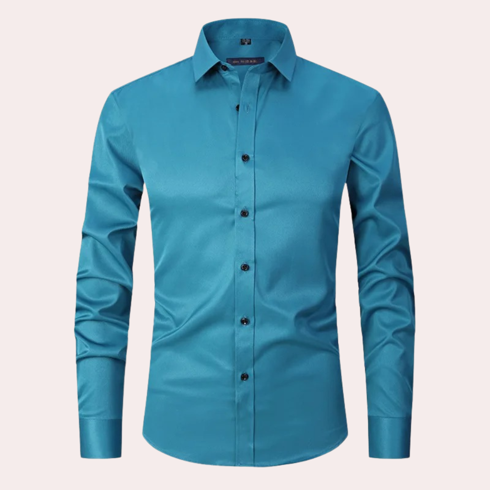 Langarm Slim Fit Hemd - Kian