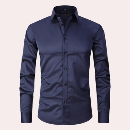Langarm Slim Fit Hemd - Kian