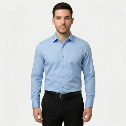 Langarm Slim Fit Hemd - Kian