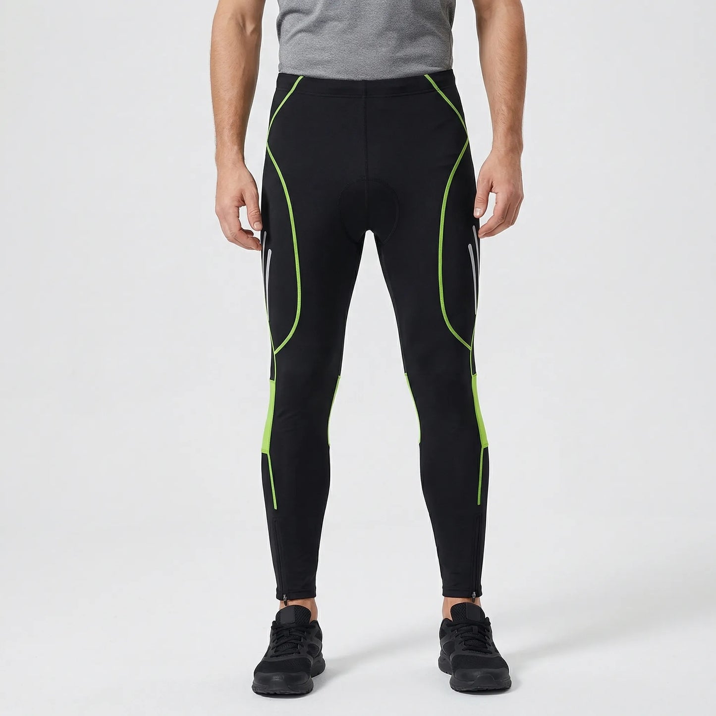 Lange Fietsbroek Met Gelzitting Voor Heren - Louis