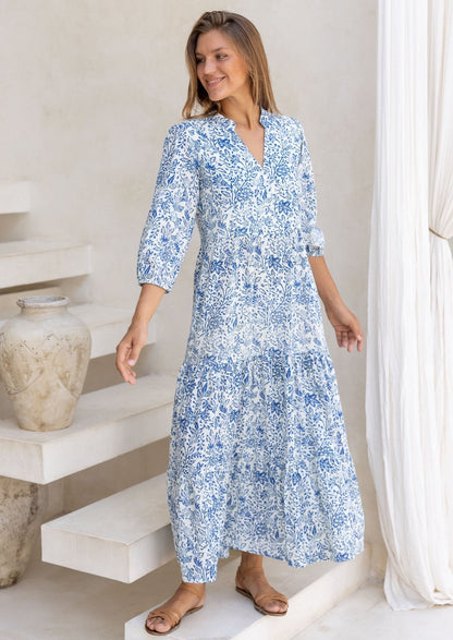 Langes Gestuftes Maxikleid - Kimberley