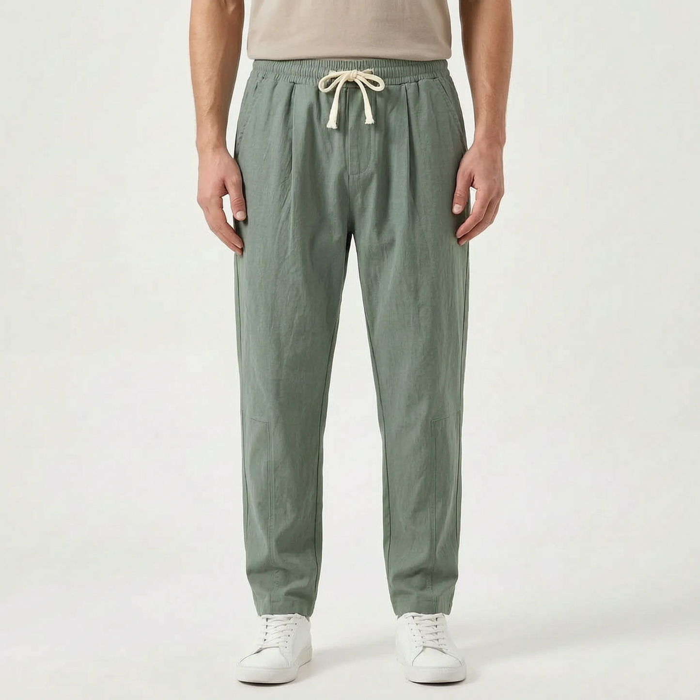 Legere Hose Mit Geradem Bein -  Sammy