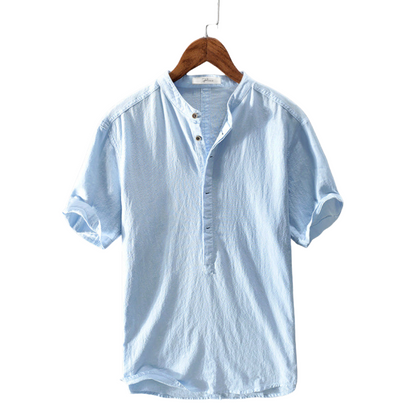 Sommer-Shirt für Herren aus atmungsaktivem Stoff – Elias