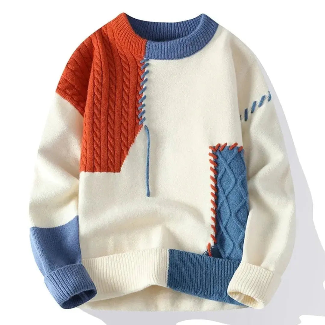Locker Geschnittener Pullover - Ylvie