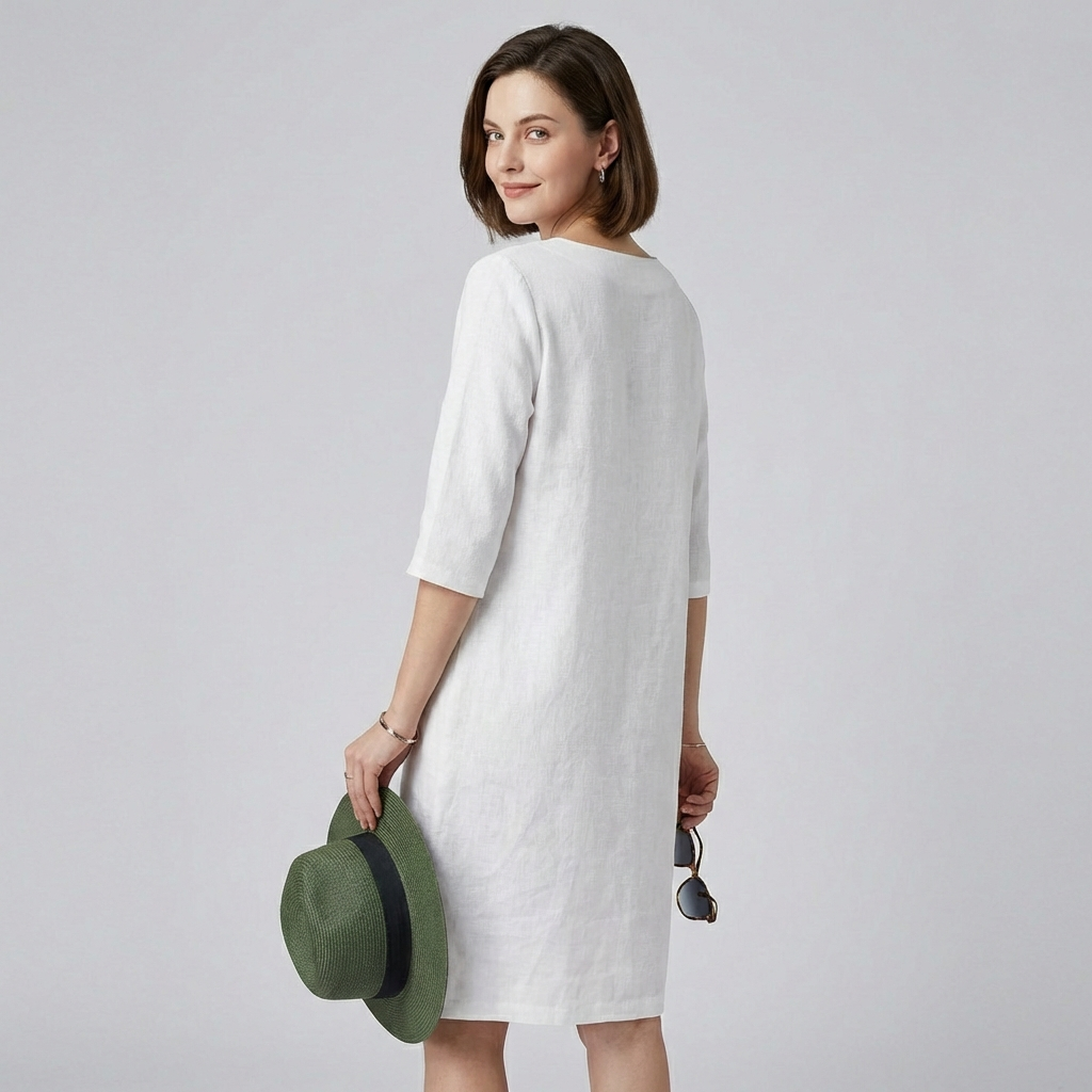 Locker Geschnittenes Sommerkleid - Janina