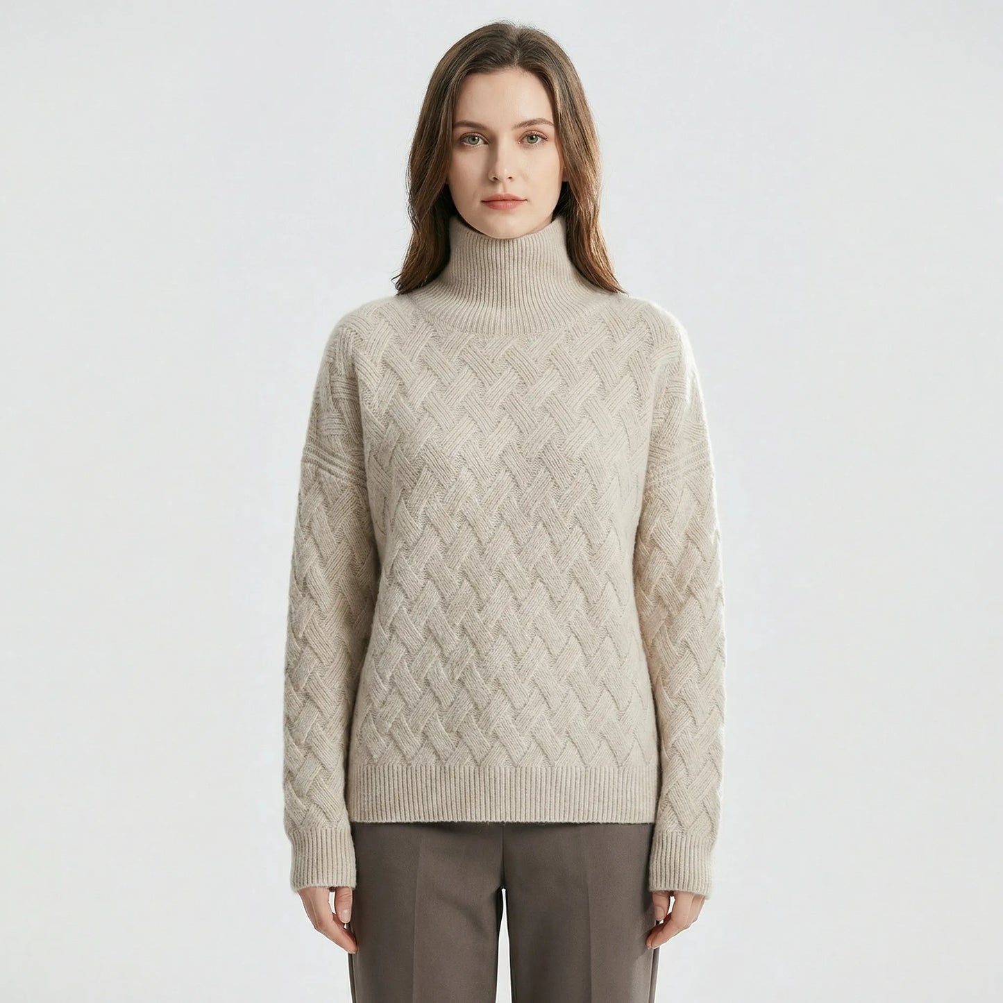 Locker Sitzender Damenpullover - Malin