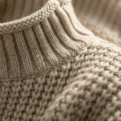 Lockerer Rollkragen-Strickpullover Für Damen - Dora