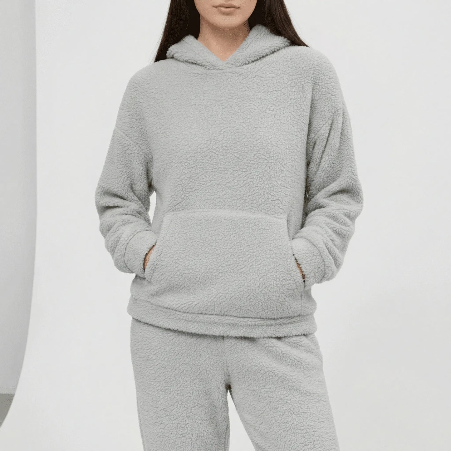 Loungewear-Set Mit Känguru-Tasche - Milana