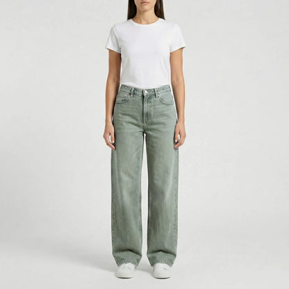 Low Rise Damenjeans Locker Geschnitten - Milla