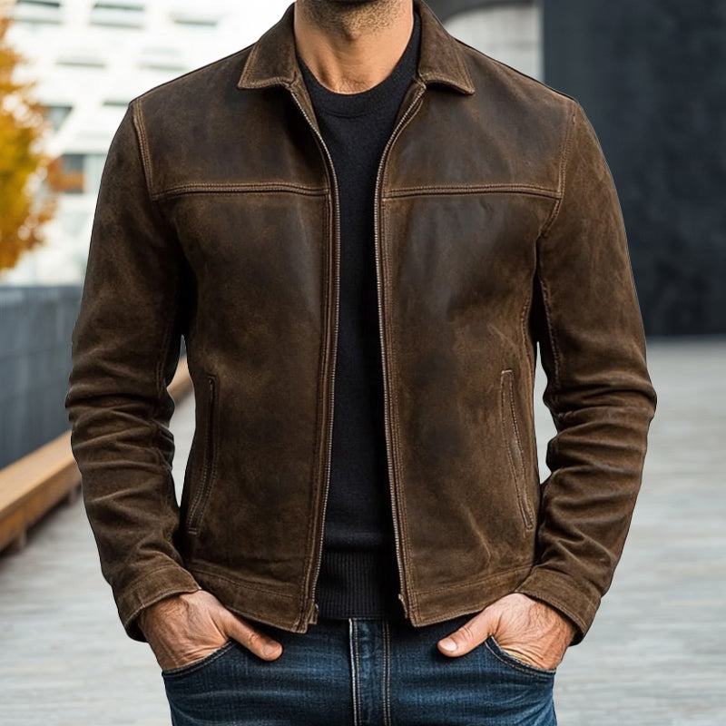 Männliche Freizeitjacke Mit Reißverschluss - Dorian