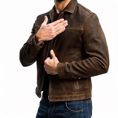 Männliche Freizeitjacke Mit Reißverschluss - Dorian