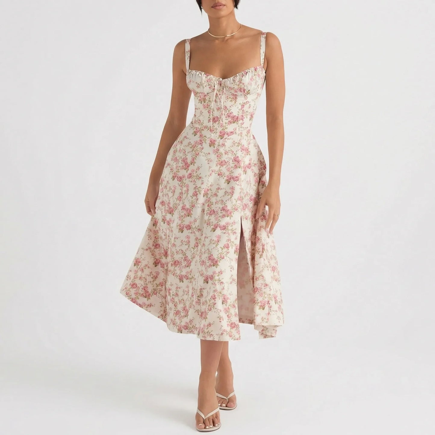 Maxi Kleid Mit Bustier - Marah