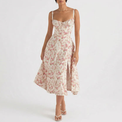 Maxi Kleid Mit Bustier - Marah
