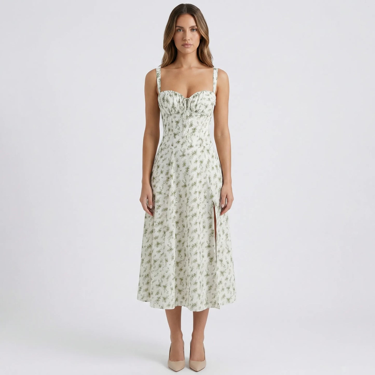 Maxi Kleid Mit Bustier - Marah