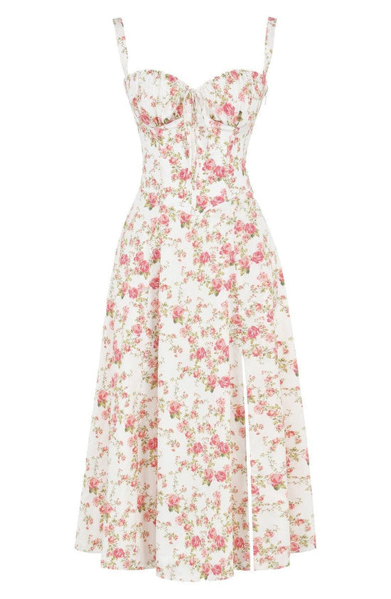 Maxi Kleid Mit Bustier - Marah