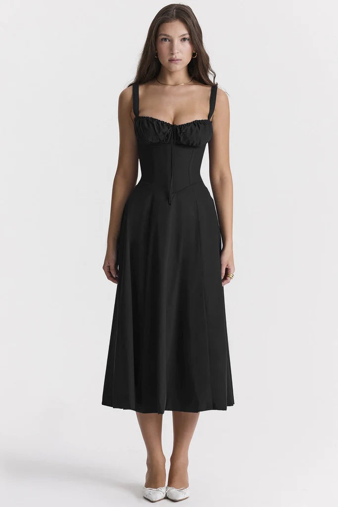 Maxi Kleid Mit Bustier - Marah