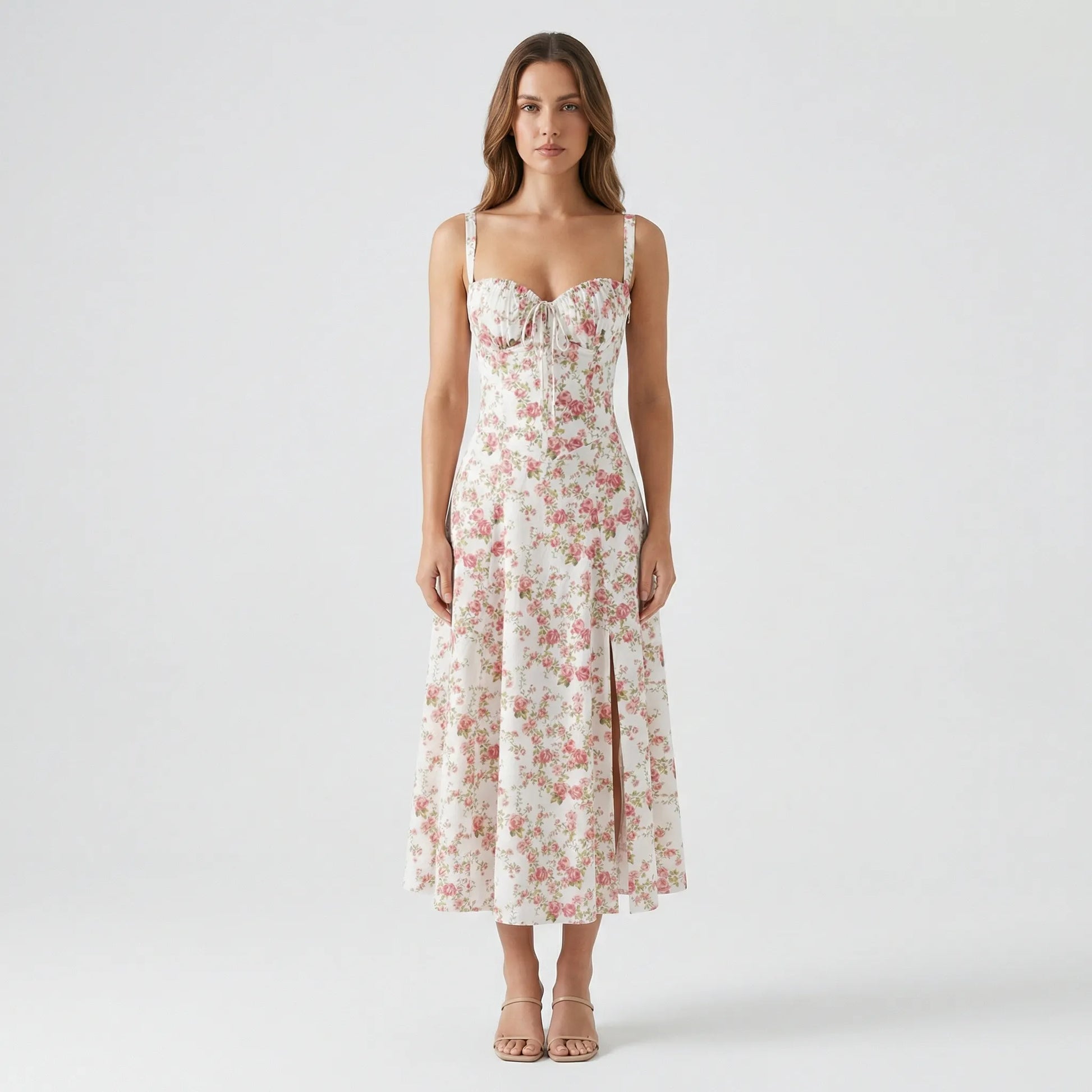 Maxi Kleid Mit Bustier - Marah