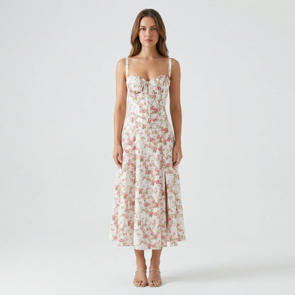 Maxi Kleid Mit Bustier - Marah