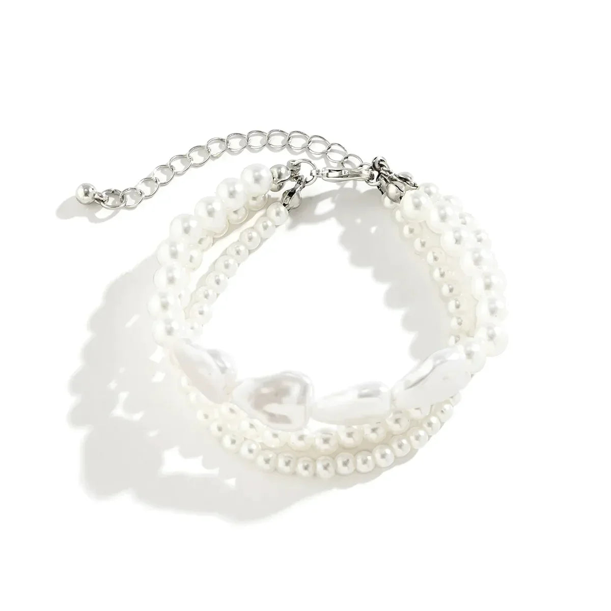 Mehrschichtiges Perlenarmband - DreamShimmer 