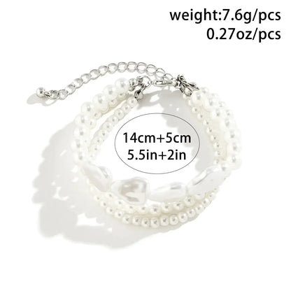 Mehrschichtiges Perlenarmband - DreamShimmer 