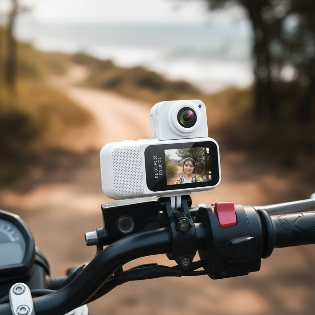 Mini Wifi Sportkamera Mit Display - SpinShot