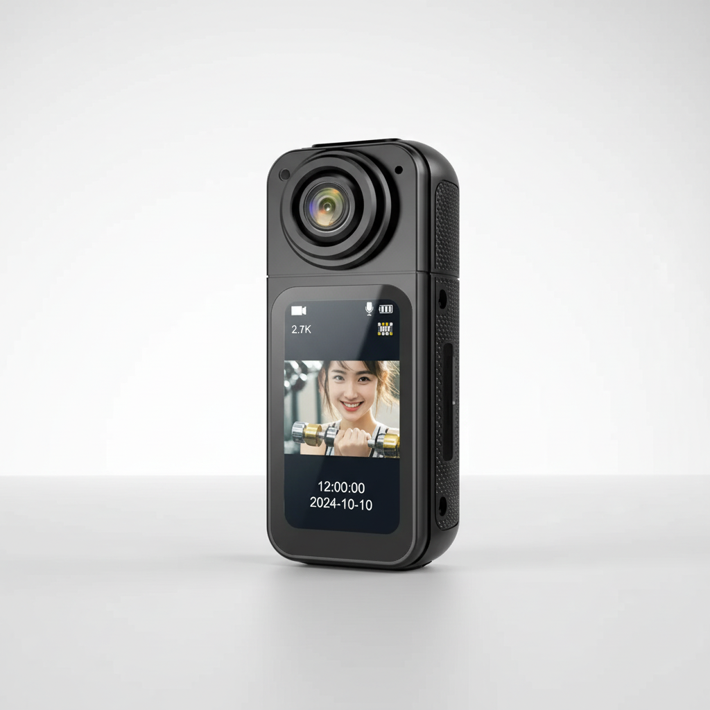 Mini Wifi Sportkamera Mit Display - SpinShot