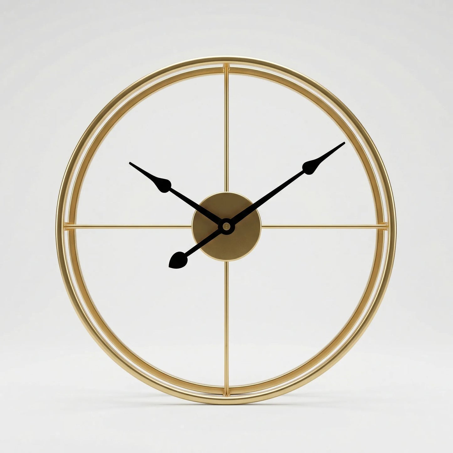 Minimalistische Runde Wanduhr - Skandara