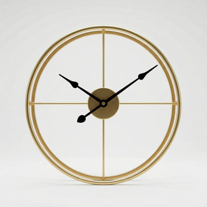 Minimalistische Runde Wanduhr - Skandara