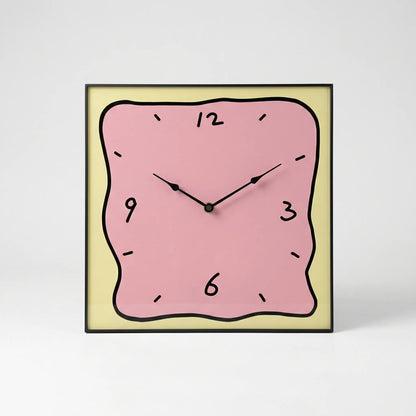Moderne Quadratische Wanduhr - TimeLuma