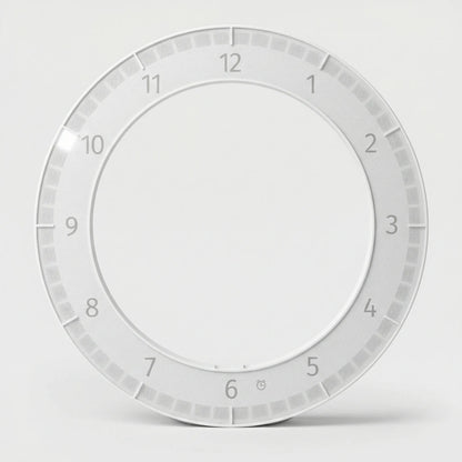 Moderne Ring-Wanduhr - ChronaLoop