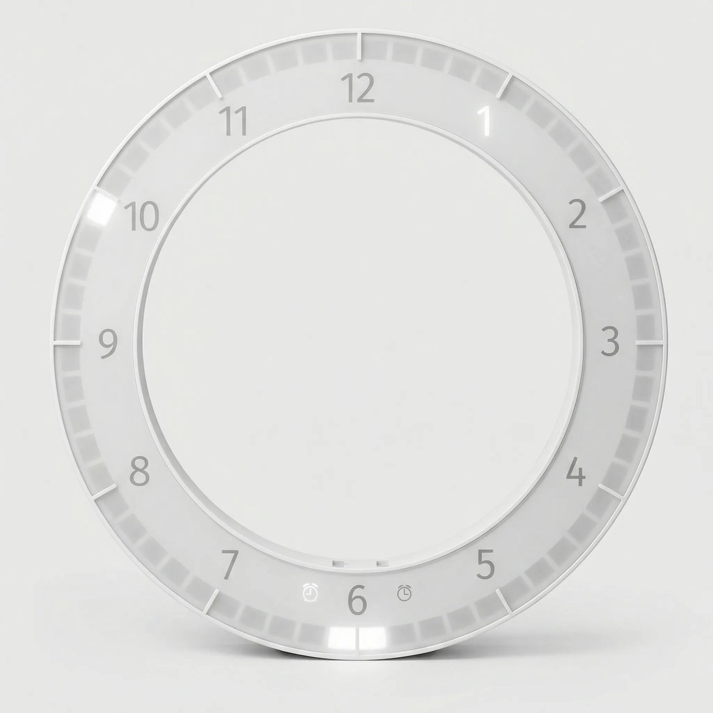 Moderne Ring-Wanduhr - ChronaLoop
