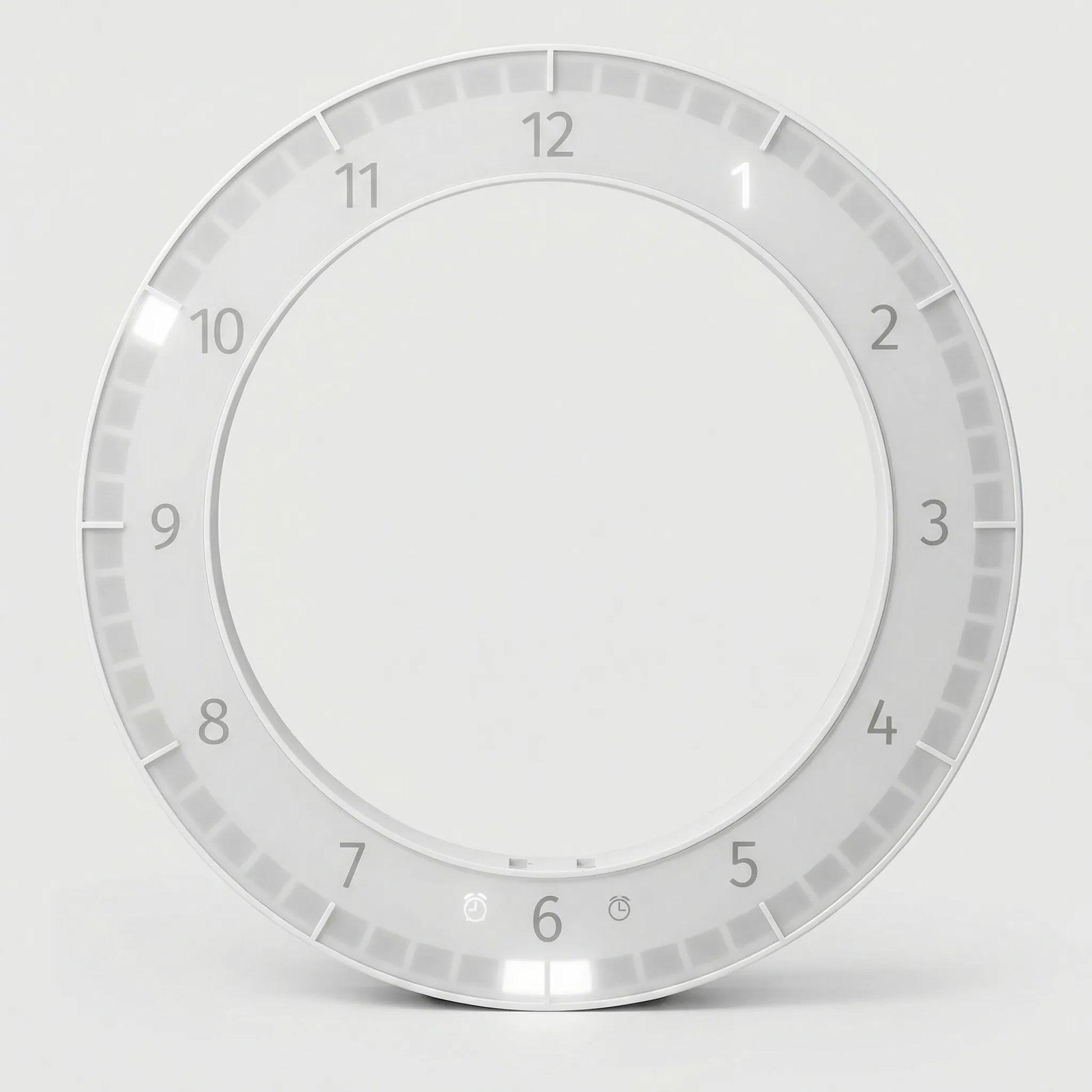 Moderne Ring-Wanduhr - ChronaLoop