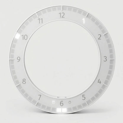 Moderne Ring-Wanduhr - ChronaLoop