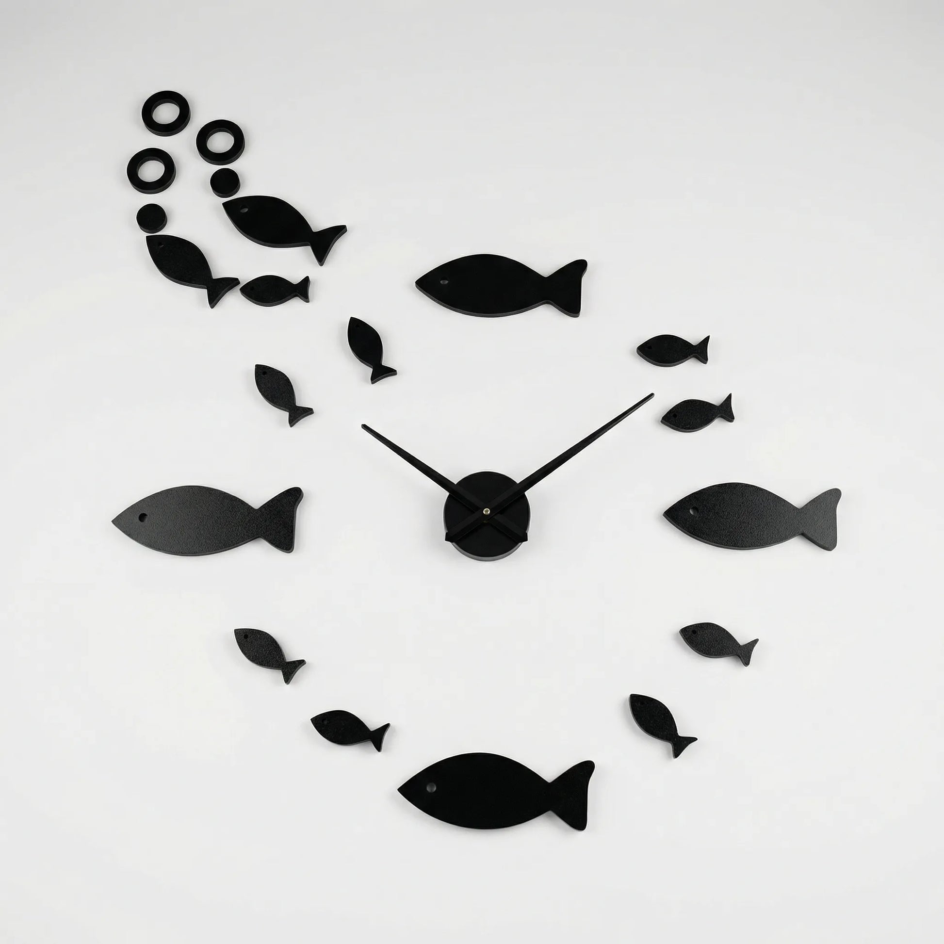 Moderne Spiegel-Wanduhr - Miraflow