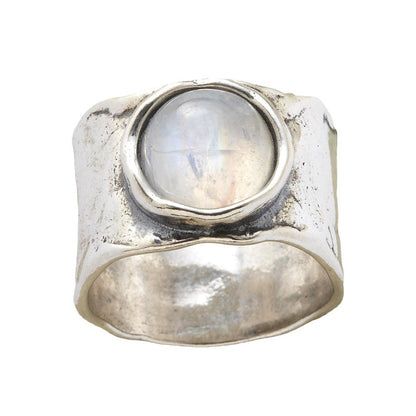 Mondsteinring Aus Silber - Silverspark 