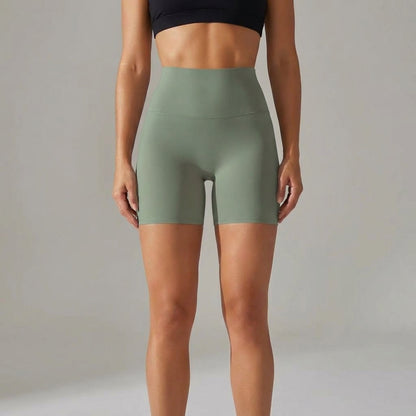 Nahtlose Trainingsshorts Aus Stretch - Aubree