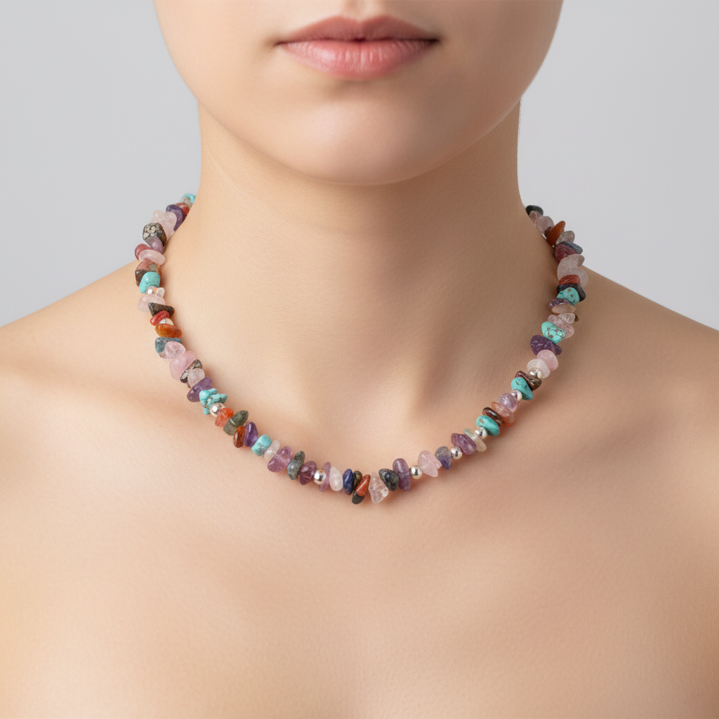 Naturinspirierte Halskette - CrystalCharm 