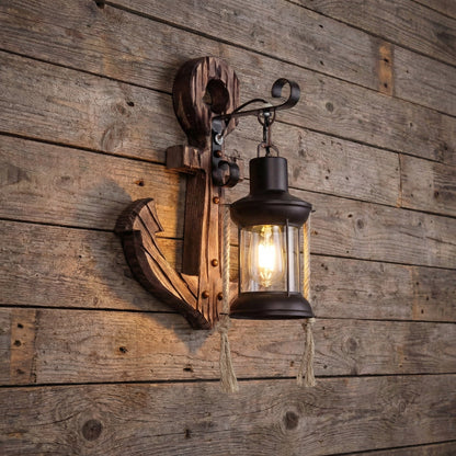 Nautical Anchor Wall Sconce -  NautiGlow
