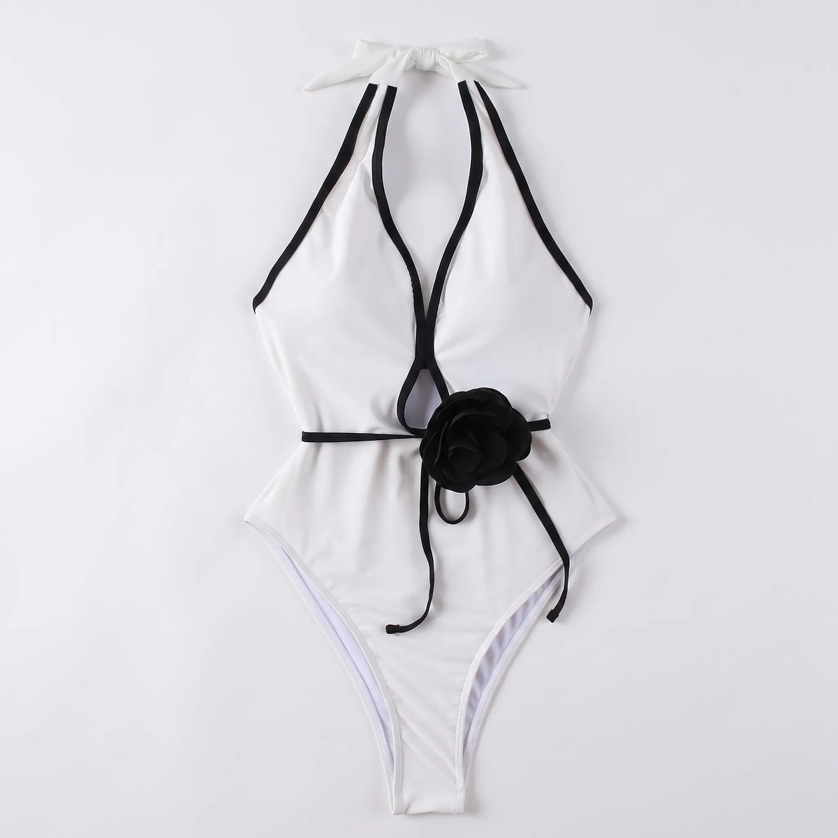 Neckholder-Badeanzug - Florisia