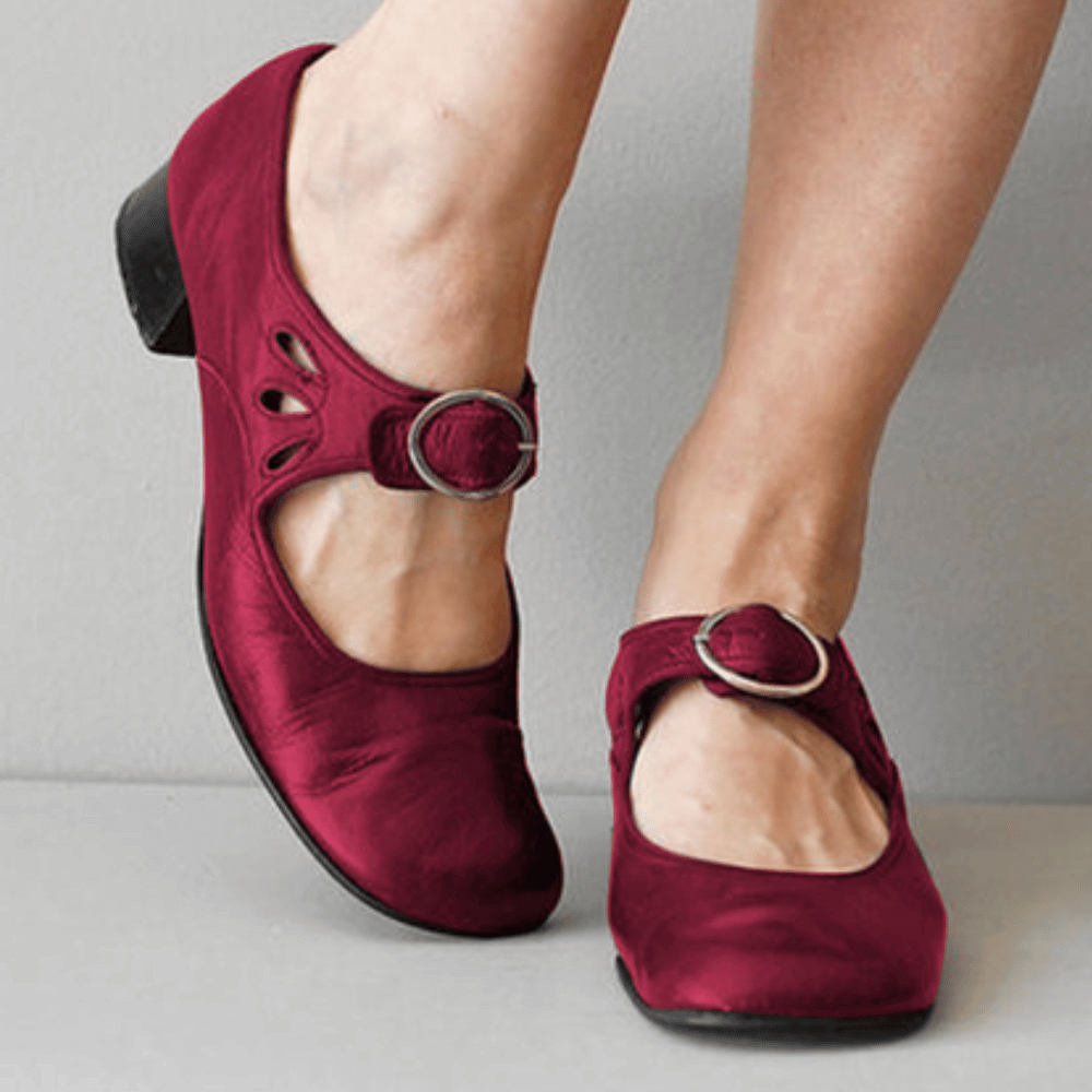 Einzigartige und Bequeme Damen Ledersandale – Marisa Herbstzauber Edition