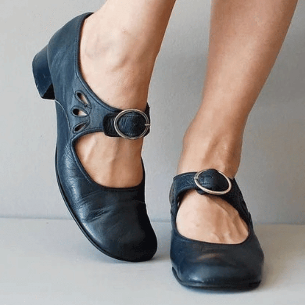 Einzigartige und Bequeme Damen Ledersandale – Marisa Herbstzauber Edition