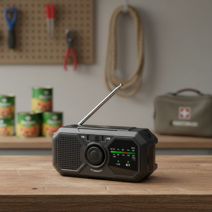 Notfallradio Mit Licht - CrankReady