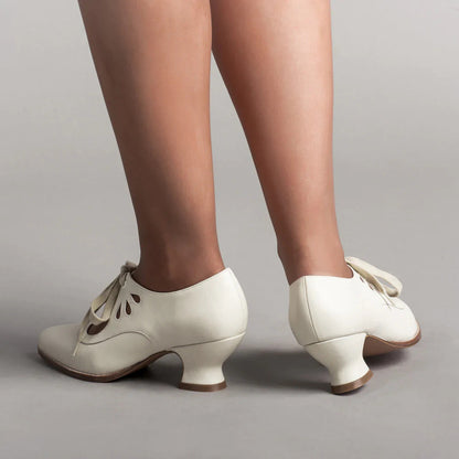 Herbstliche orthopädische Lederpumps – Viviana