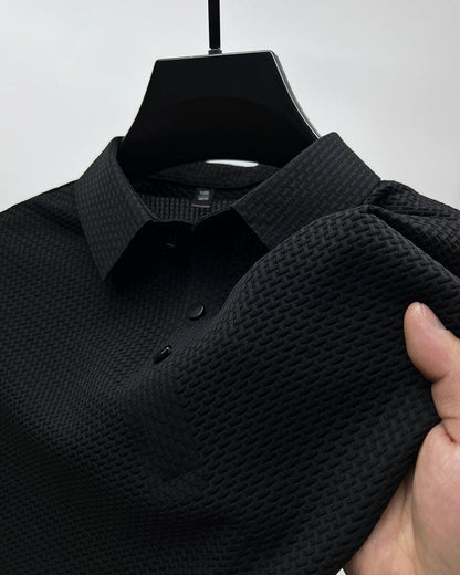 Atmungsaktives Herren Poloshirt mit Mesh-Details & Slim Fit – Herbstedition Milan