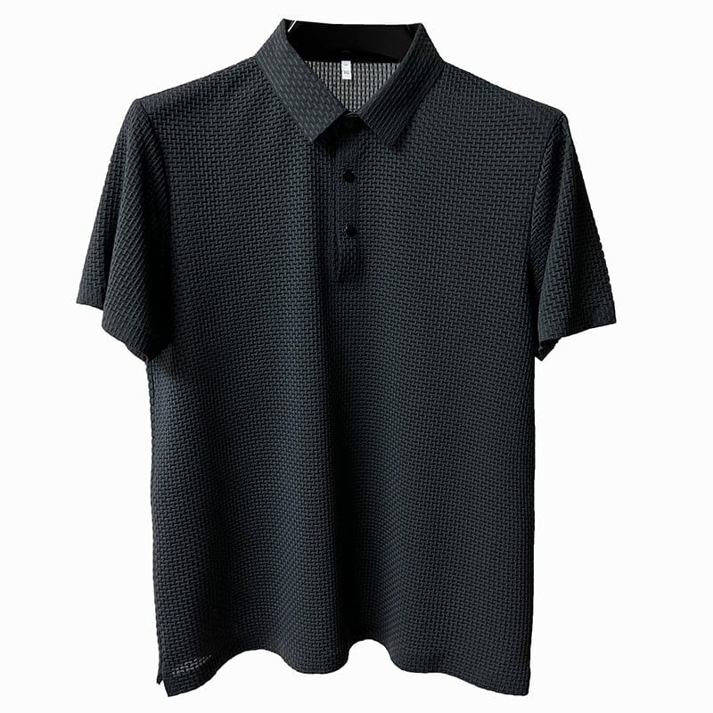 Atmungsaktives Herren Poloshirt mit Mesh-Details & Slim Fit – Herbstedition Milan